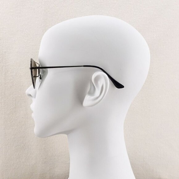 Ray-Ban RB3689 Aviator Metal Sunglasses Black OS - Picture 12 of 14